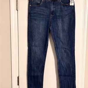 Seven7 Women's Deep Indigo Skinny Jeans